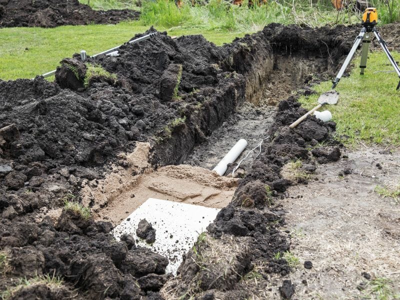 Failing Septic System outdoor